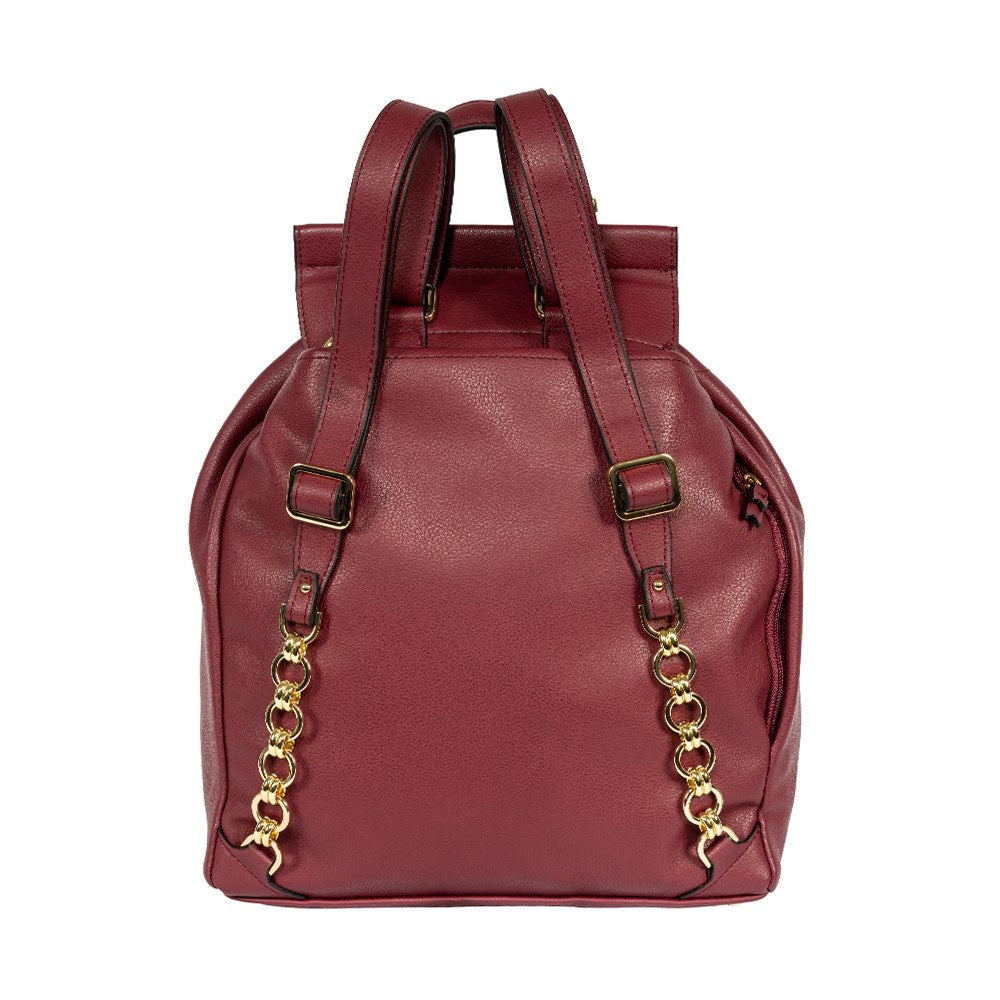 Mochila Sphinx Backpack W/Flap Dark Bordeaux