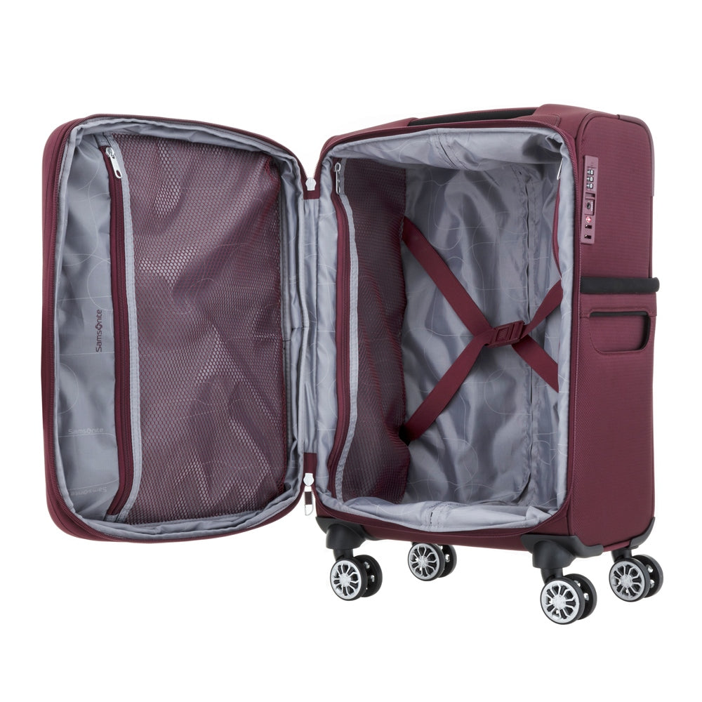 Maleta Suave MOMENTUS SPINNER 55/20 EXP Cabina DEEP RED