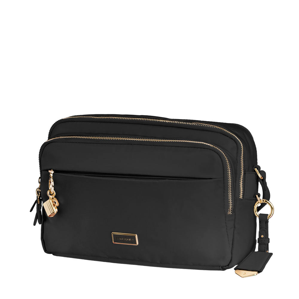 Bolsa KARISSA 2.0 Horizontal Shoulder Bag Black
