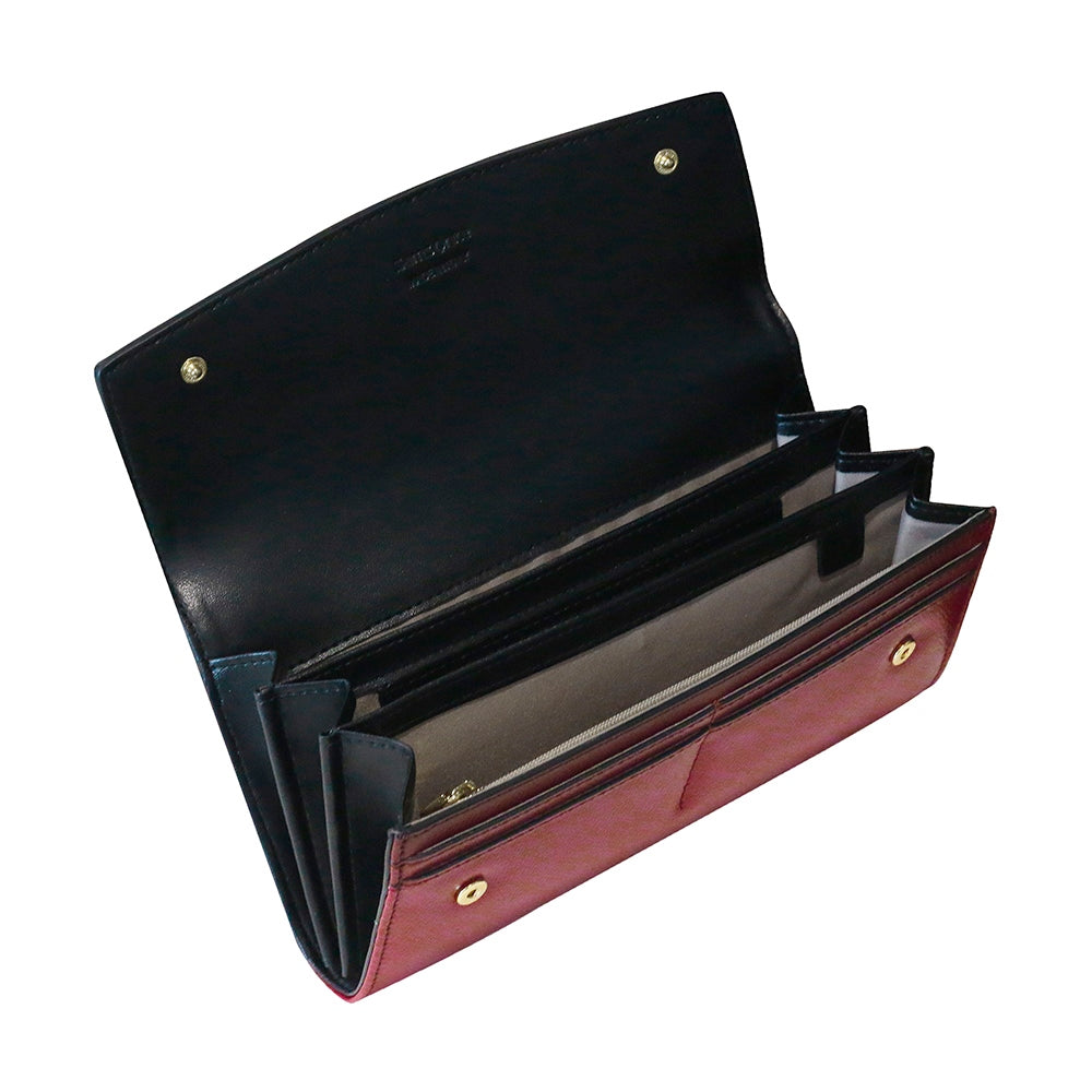 Billetera My Chain Slg 336 - L W 12Cc+1W+2Z C Dark Bordeaux