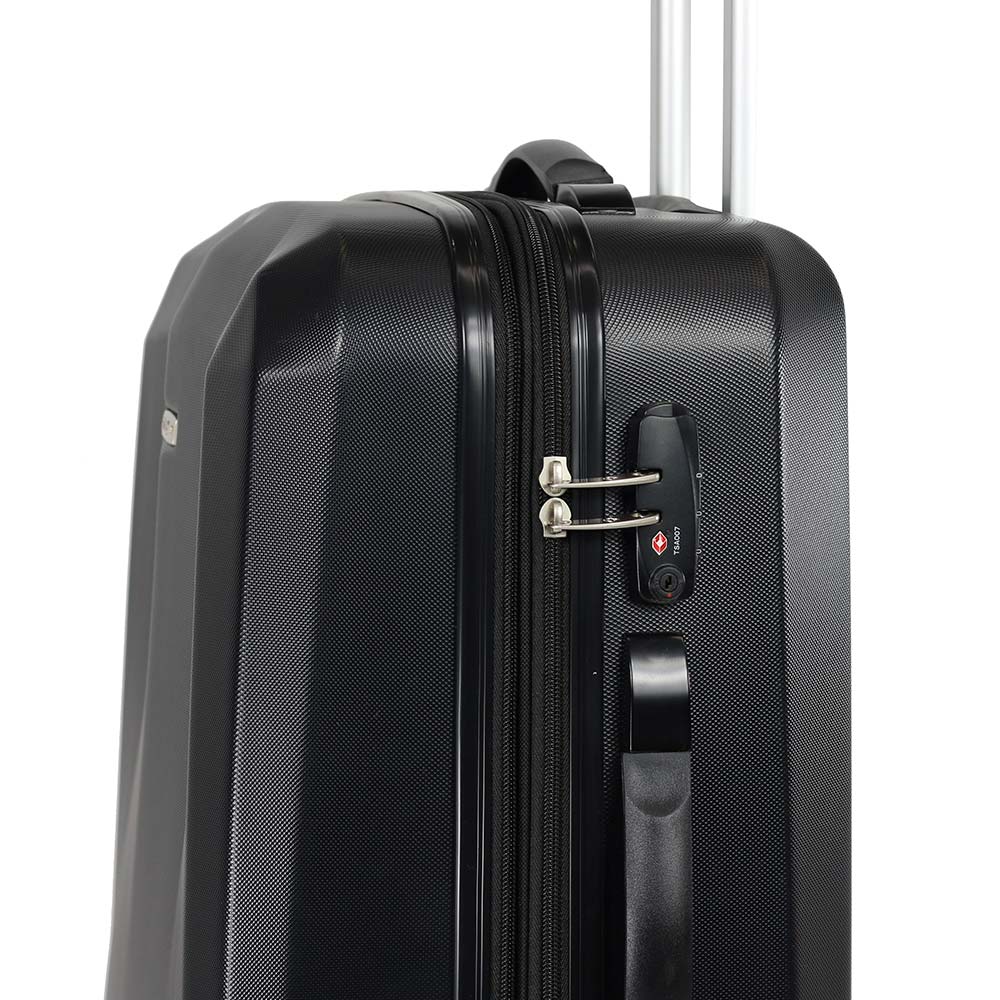 Maleta Rígida Hudson Spinner 60/22 Negro M