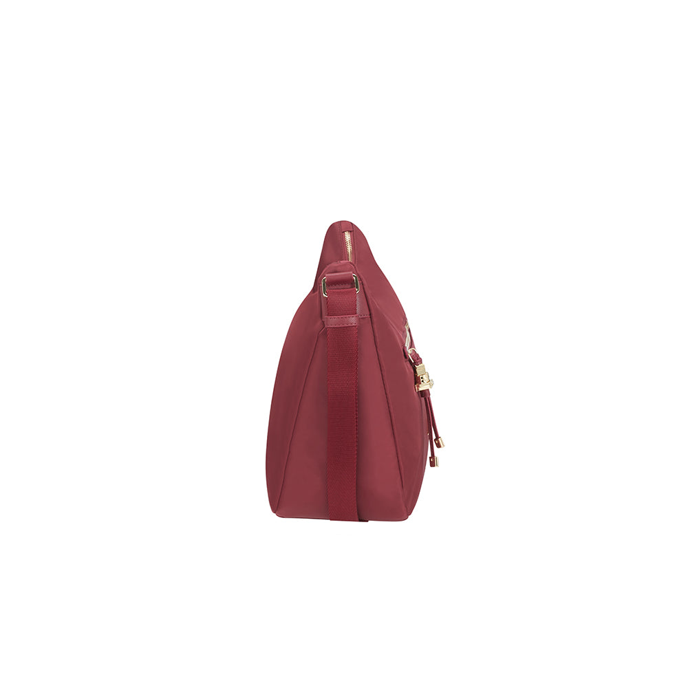 Cartera Karissa Hobo Bag M Dark Bordeaux 1,8 Lts