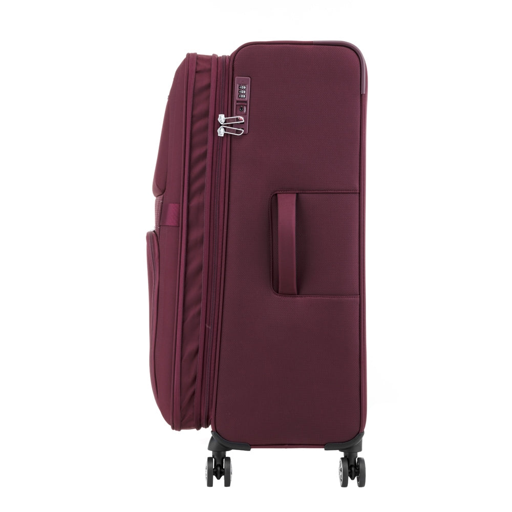 Maleta Suave MOMENTUS SPINNER 67/24 EXP Mediana DEEP RED