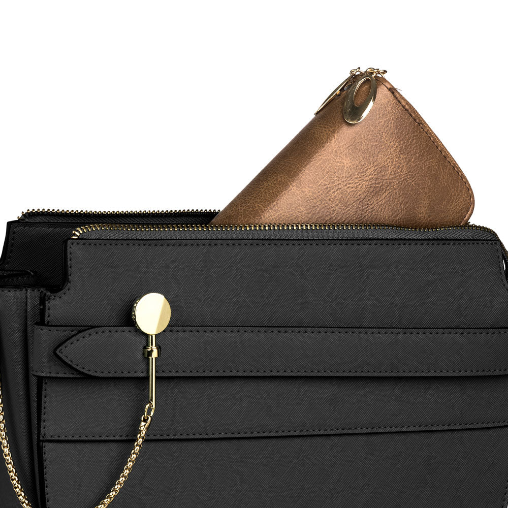 Bolsa MY SAMSONITE PRO Shoulder Bag M Mediana Black