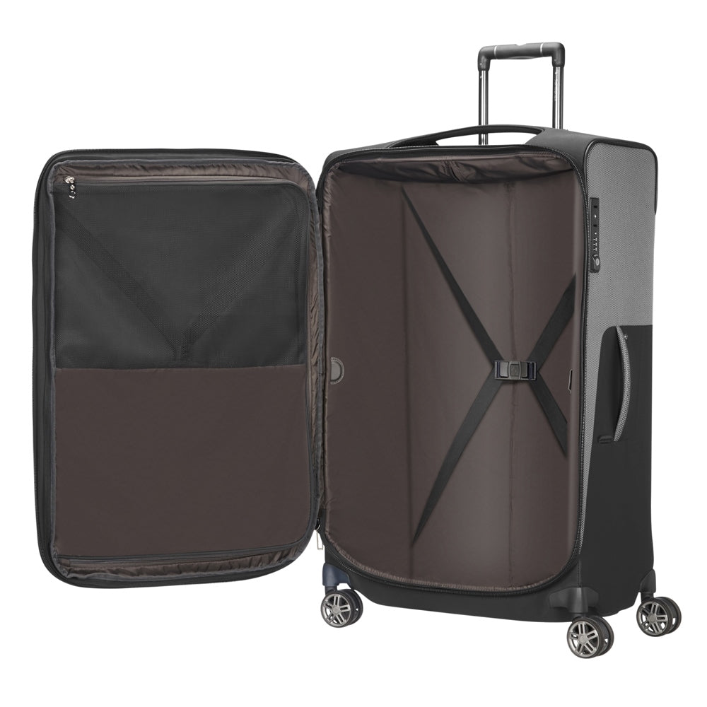 Maleta B-Lite Icon Spinner 71/26 Exp Negro M 90 Lts