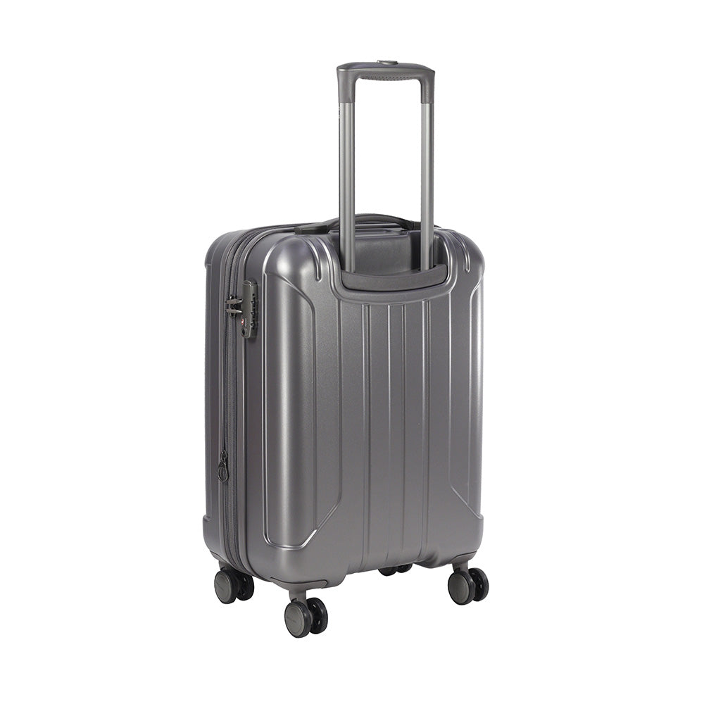 Maleta Rígida Near Spinner 57/20 Plata Mate Cabina
