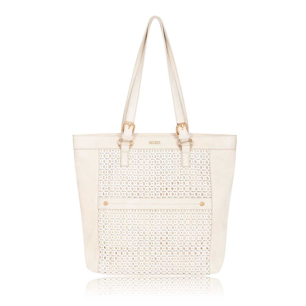 Cartera Anakena Tote White L