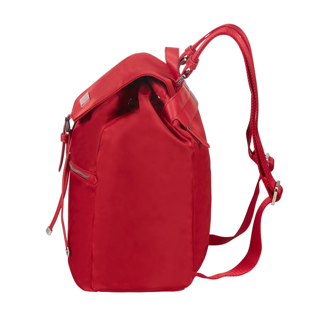 Mochila Karissa Backpack 1 Pocket Formula Red Mediana 2,1 Lts
