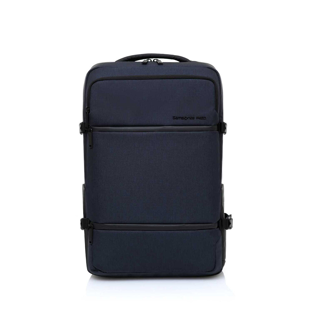 Mochila Caritani Navy Melange/Black 22 Lts