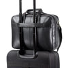  Maletín Scs Leather Business Slim Briefcase Negro 