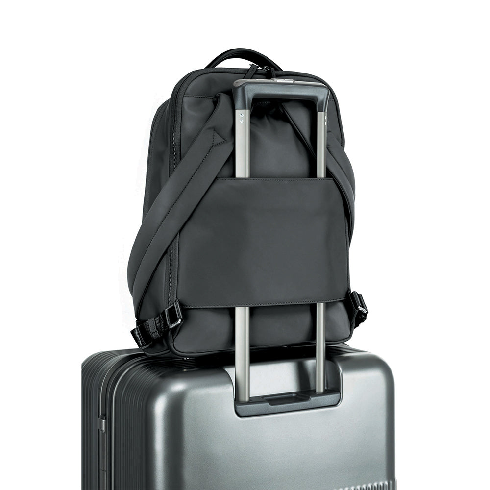  Mochila Zalia Backpack 14.1  Mediana Black 