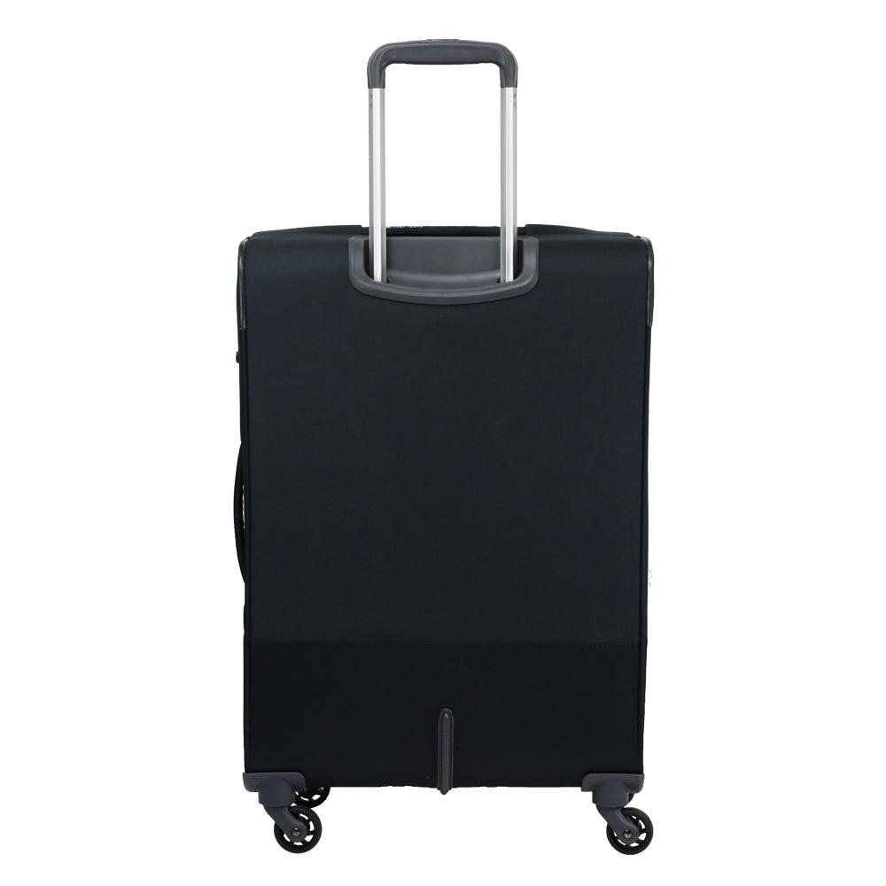 Maleta Basefolk Spinner 23 Exp Black M 60,5 Lts
