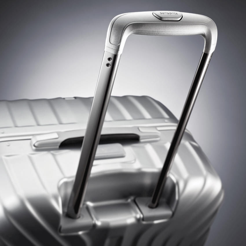 Maleta Rígida Tru-Frame Spinner 76/28 Fr Plata Mate L