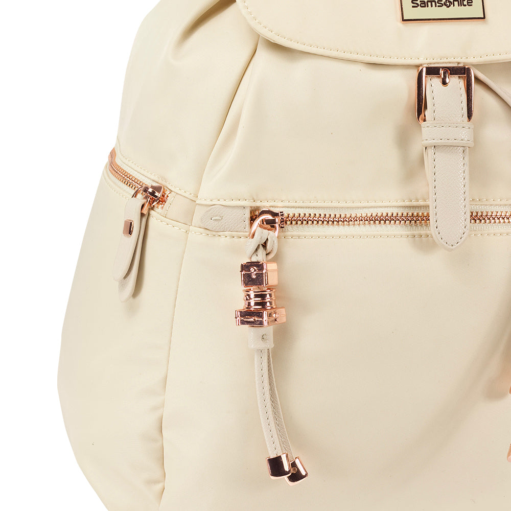 Mochila Fashion City Backpack 3 Pockets Rosa Claro