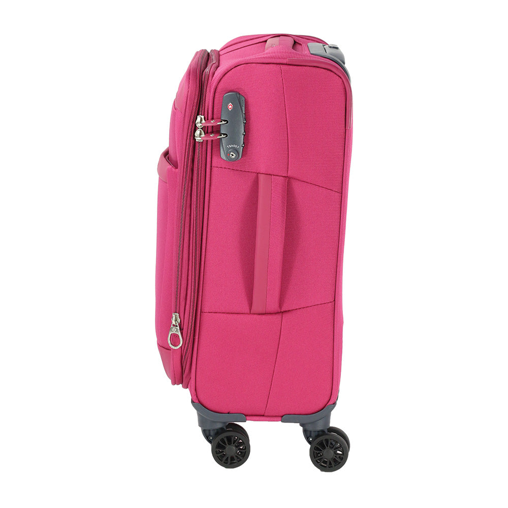  Maleta Suave Shield SPINNER 55/20 EXP Cabina Sangria 