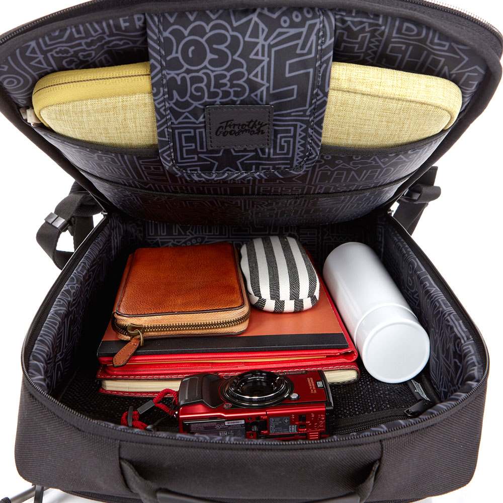  Mochila Sred BYNER FLAT BACKPACK BLACK 