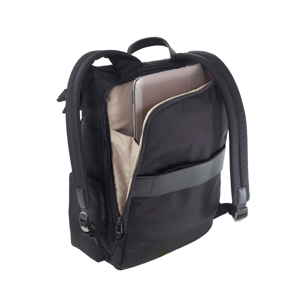  Mochila YOURBAN Backpack + Flap 15.6  Grande Black 