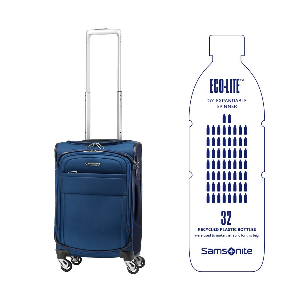 Maleta Eco-Lite True Cabin Size Exp Tsa Pacbl/Navy Cabina 41,9 Lts