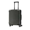 Maleta Rígida Evoa Spinner 55/20 Negro Cepillada Cabina