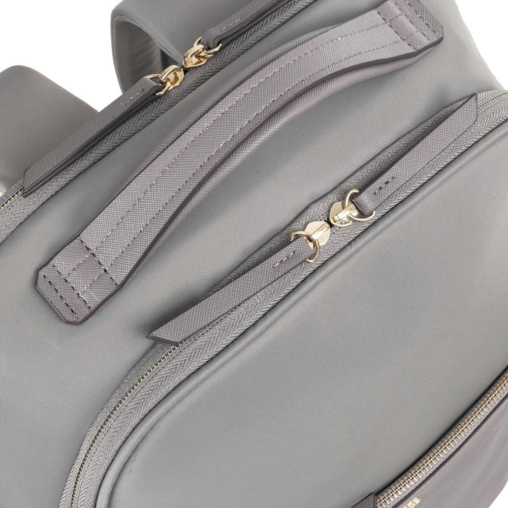  Mochila Zalia Backpack 14.1  Mediana Beige 