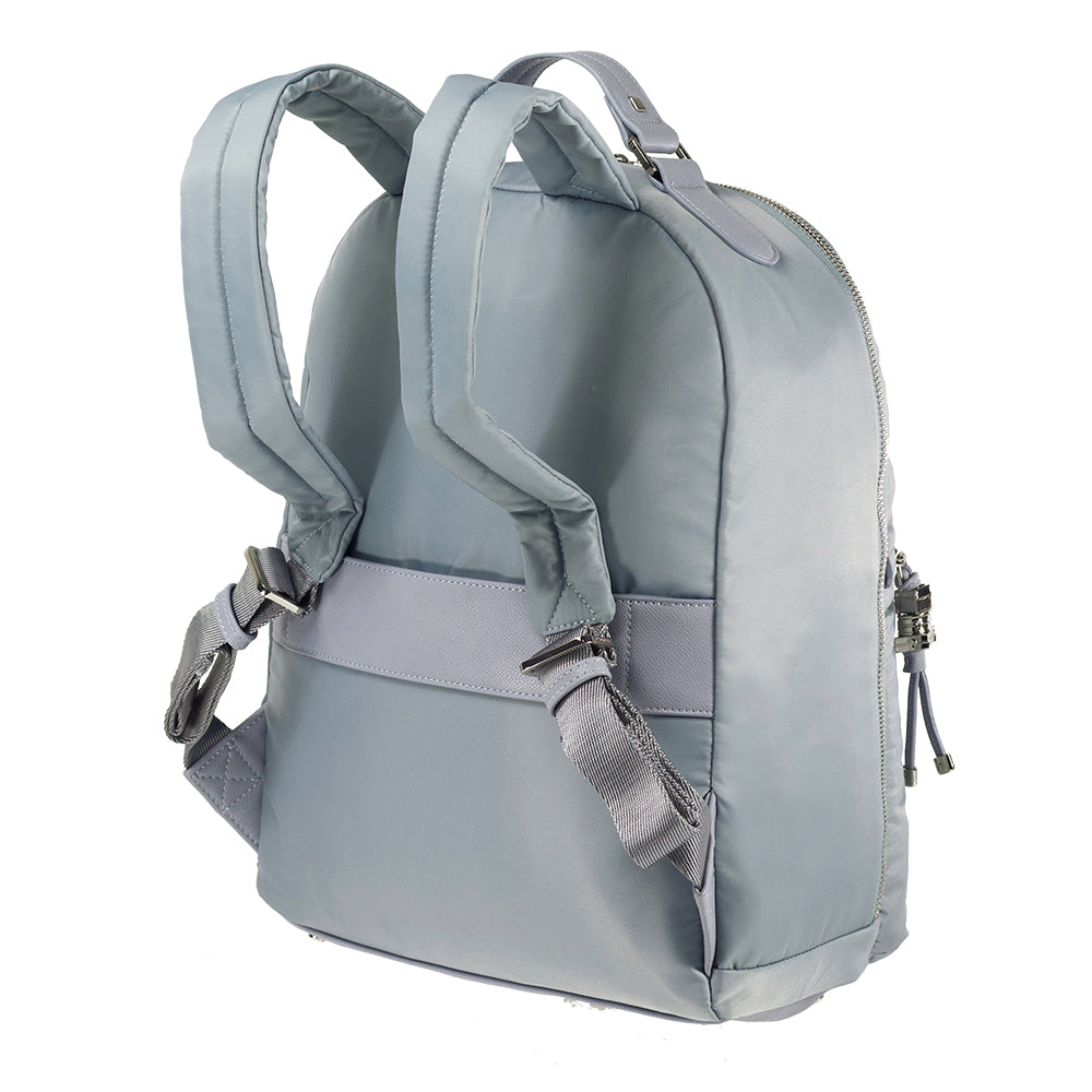 Mochila Fashion City Backpack 14.1" Caramelo Azul