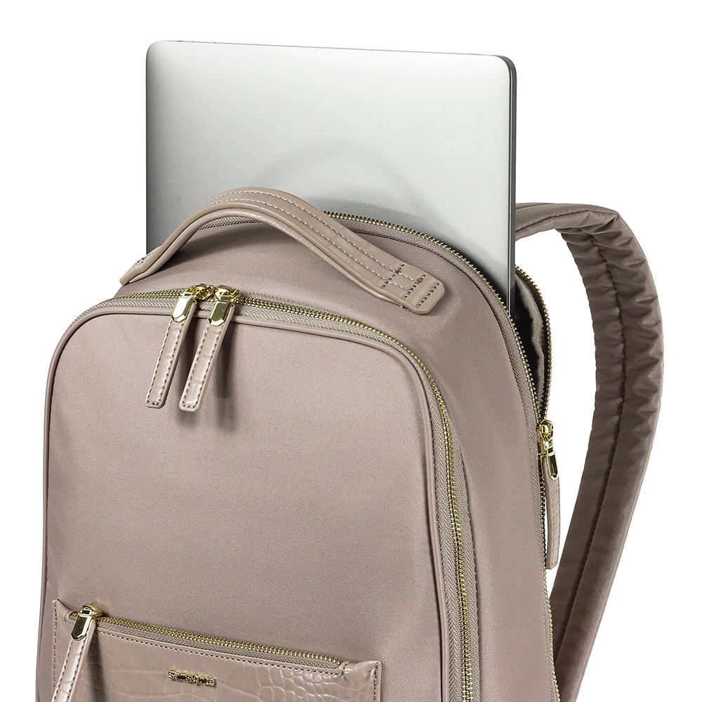 Mochila Zalia Backpack 14.1" Cr Rose/Croco Print