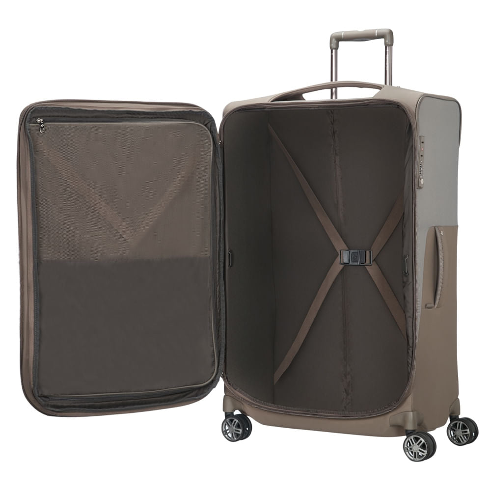  Maleta Suave B-LITE ICON SPINNER 83/31 EXP Grande DARK SAND 