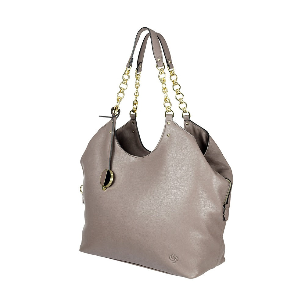 Cartera Sphinx Hobo Bag 3 Comp Dark Taupe
