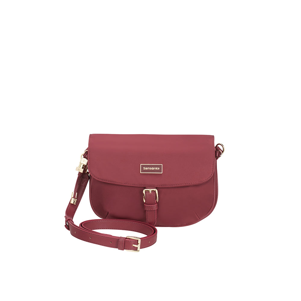 Cartera Karissa Round Messenger S Dark Bordeaux 6 Lts