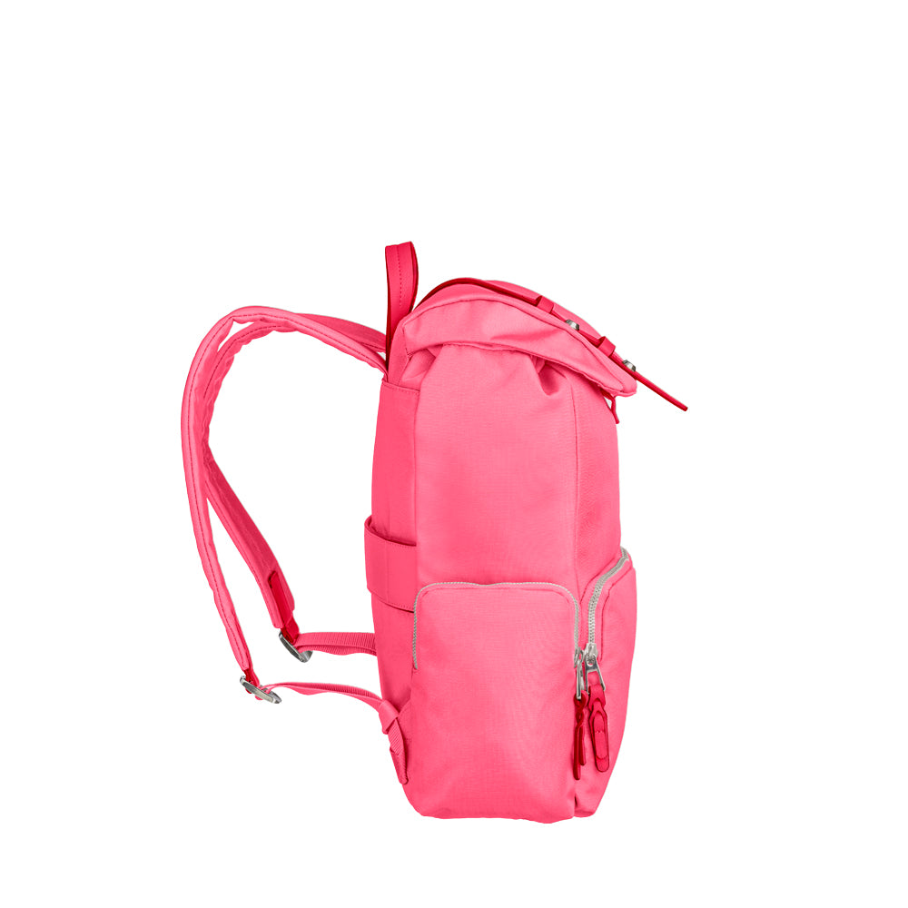  Mochila YOURBAN Backpack 4 pockets + Flap 14.1  Raspberry Pink 