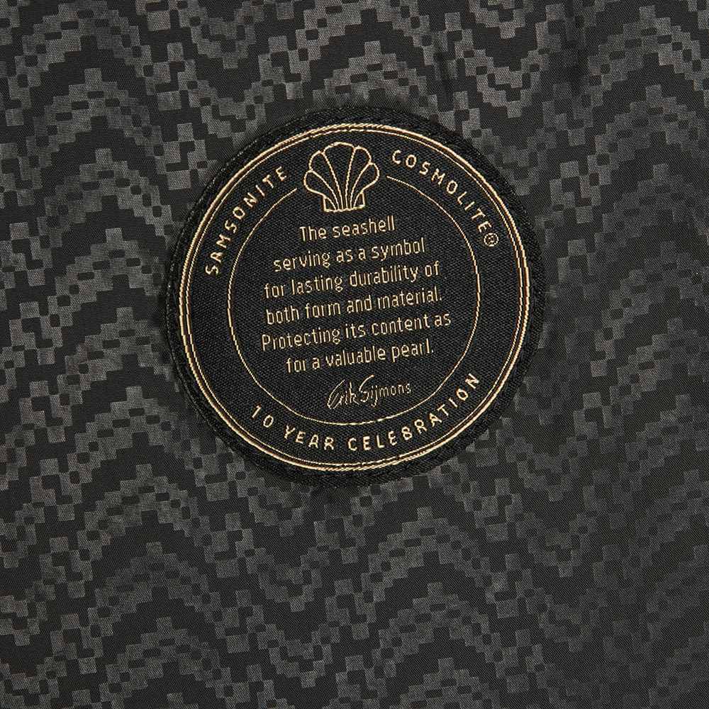 Maleta Rígida Cosmolite Spinner Gold Silver L