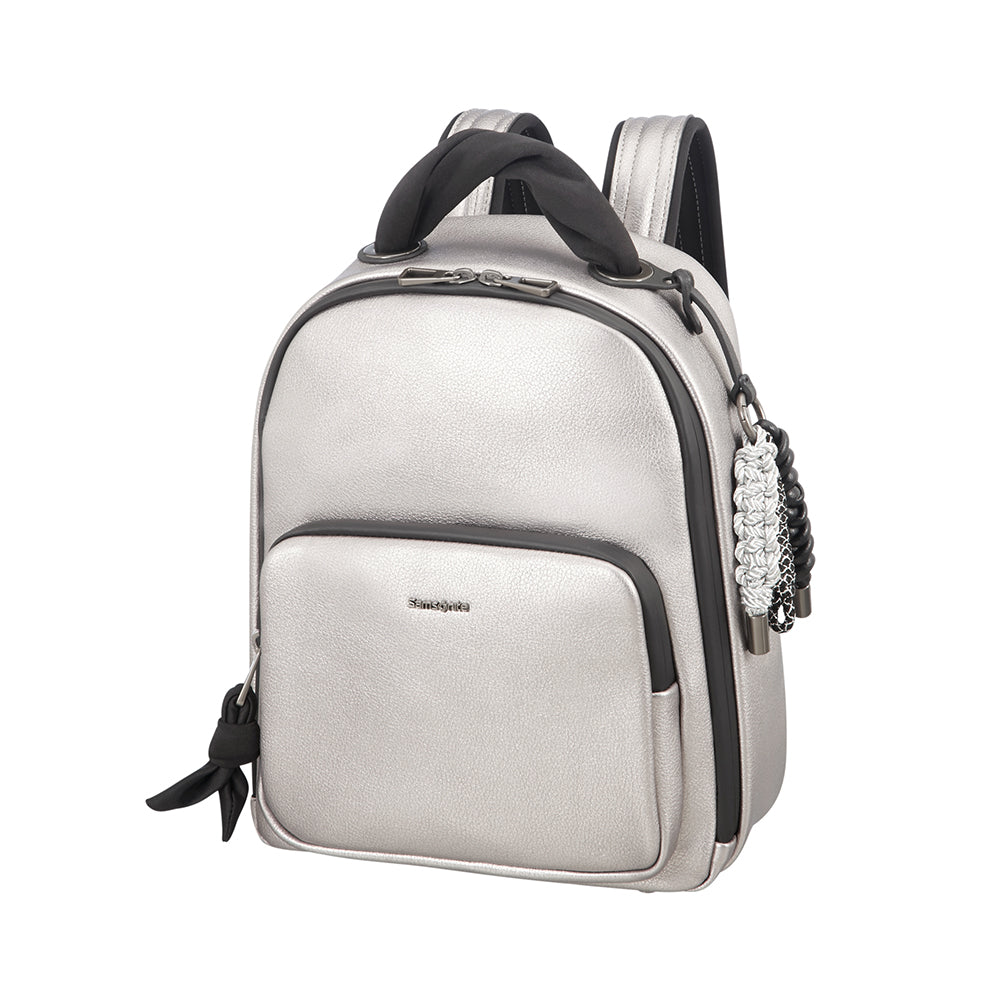  Mochila She's Back Backpack Chica Silver 
