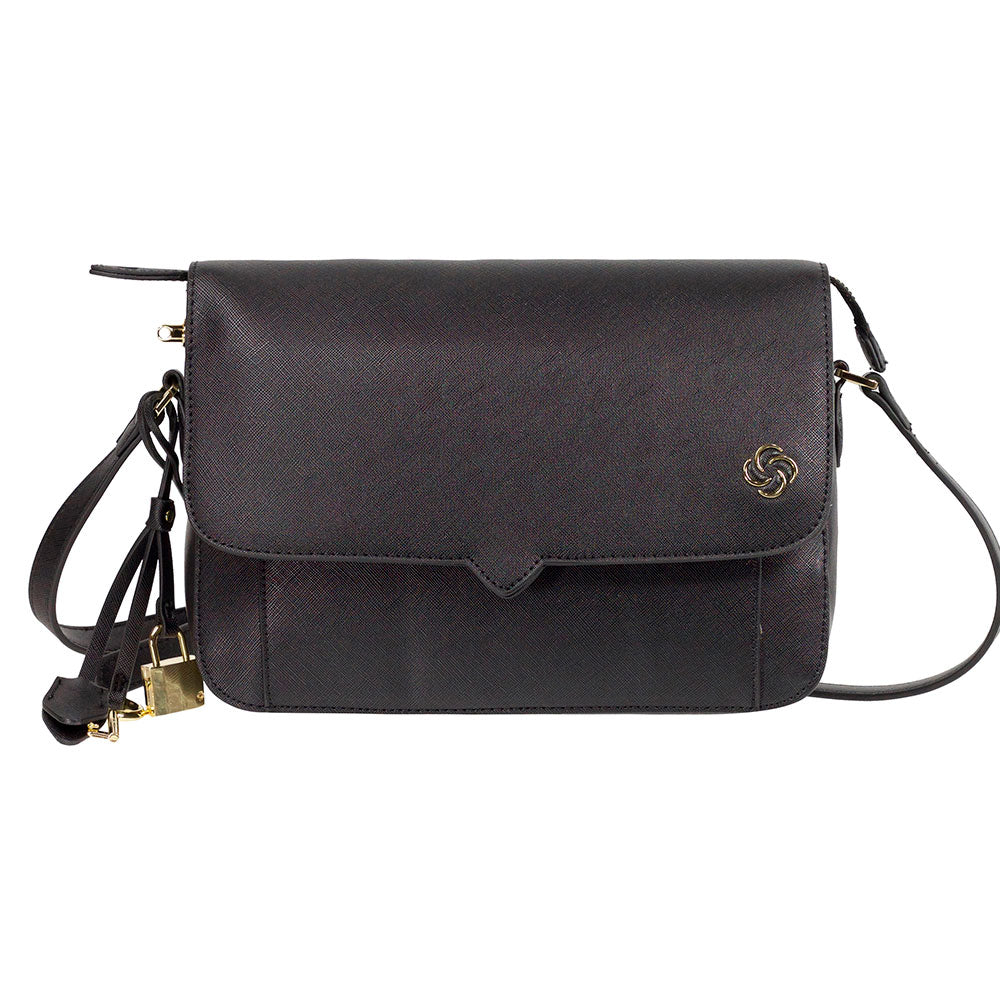 Cartera Miss Chic Shoulder Bag W / Flap Negro