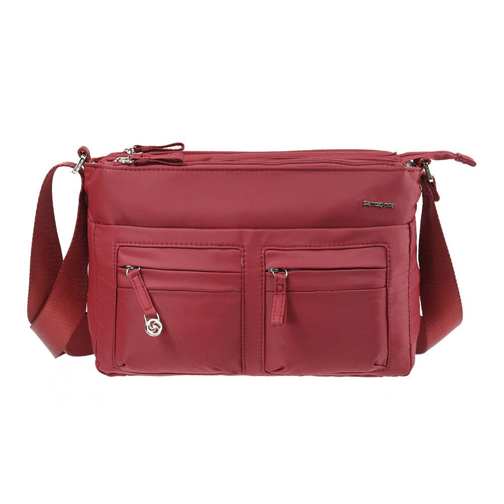 Cartera Move It Horizontal Shoulder Bag + Flap Fórmula Roja