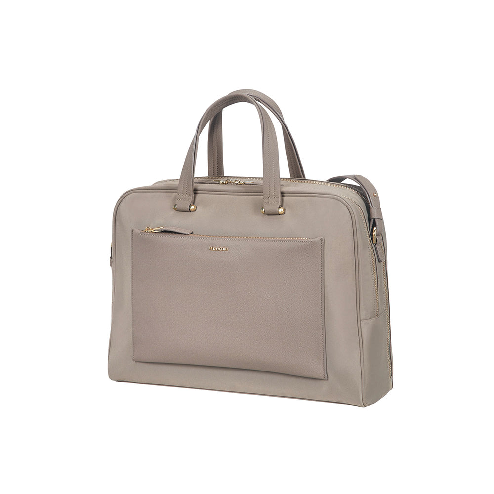  Maletín Zalia Bailhandle 15.6  Mediana Beige 