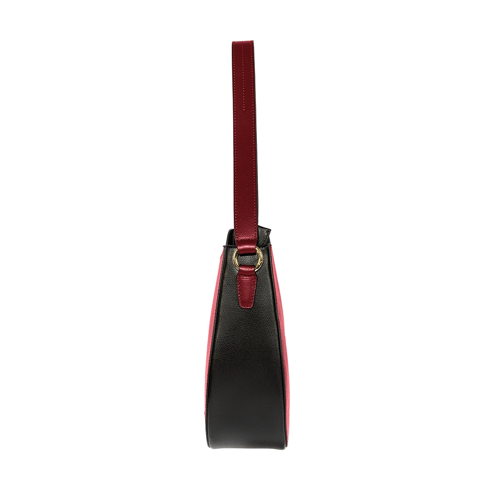 Cartera My Chain Hobo Bag Dark Bordeaux