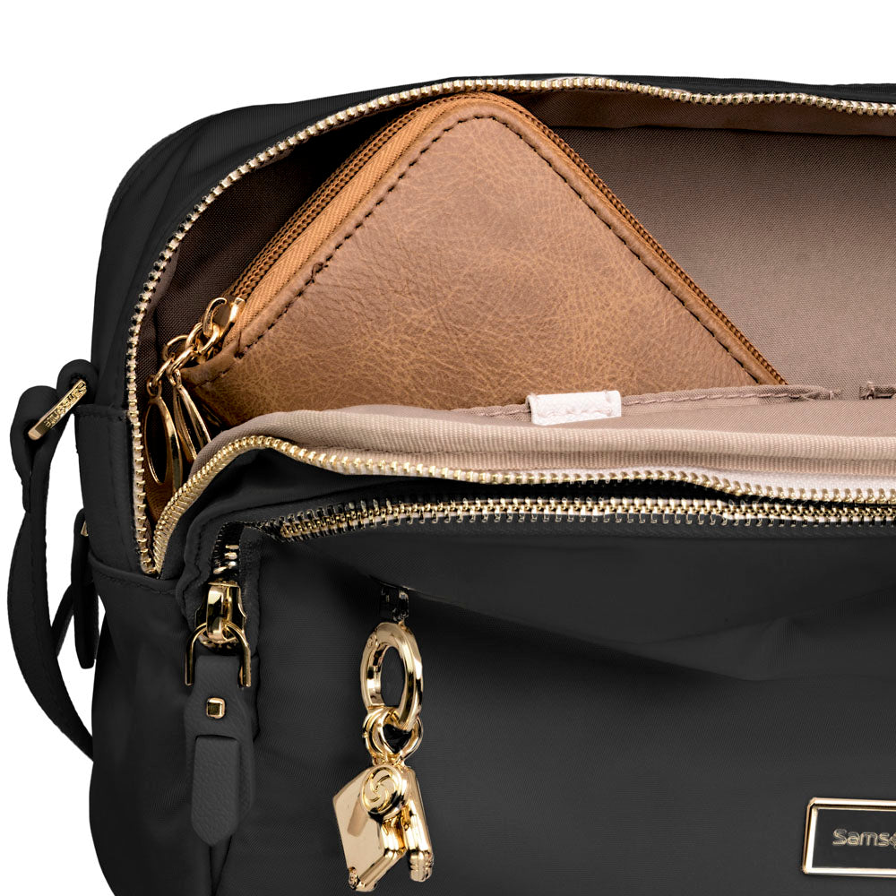  Bolsa KARISSA 2.0 Horizontal Shoulder Bag Black 