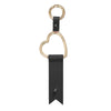Llavero Lady Charmy Heart Key Ring Black