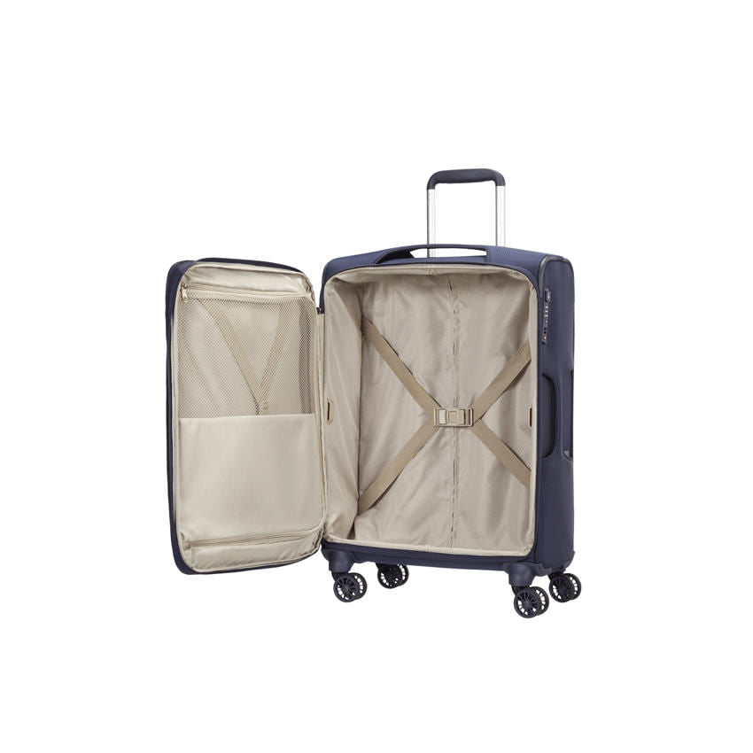 Maleta Blanda B-Lite 3 Spinner 71/20 Azul L