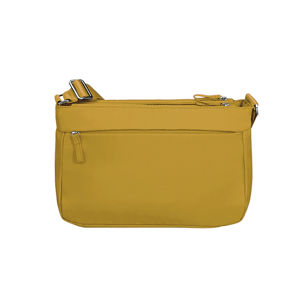  Bolsa Move 2.0 Horizontal Shoulder Bag + Flap Mustard Yellow 