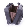  Maleta Suave Savio Leather Iv Rolling Tote Cabina Negro 