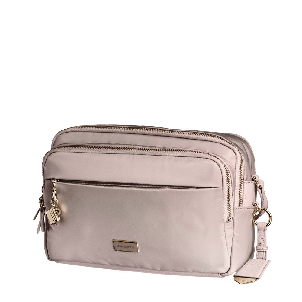  Bolsa KARISSA 2.0 Horizontal Shoulder Bag Cabina Stone Grey 