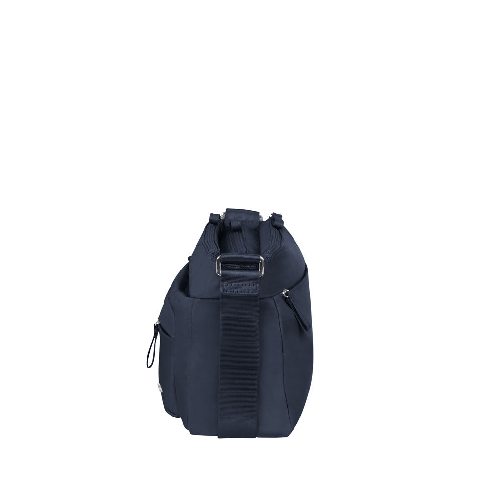  Bolsa MOVE 3.0 Horizontal Shoulder Bag + Flap Mediana Dark Blue 