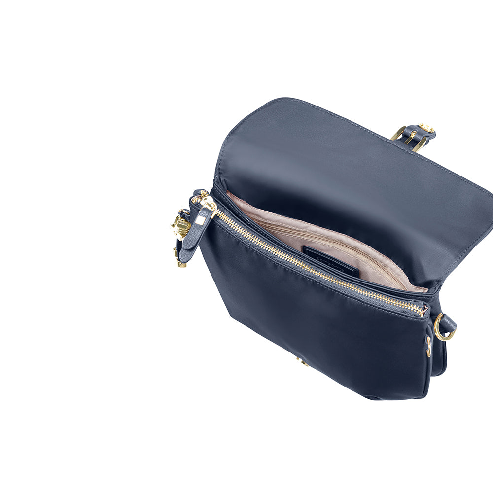 Cartera Karissa Round Messenger S Dark Navy 6 Lts