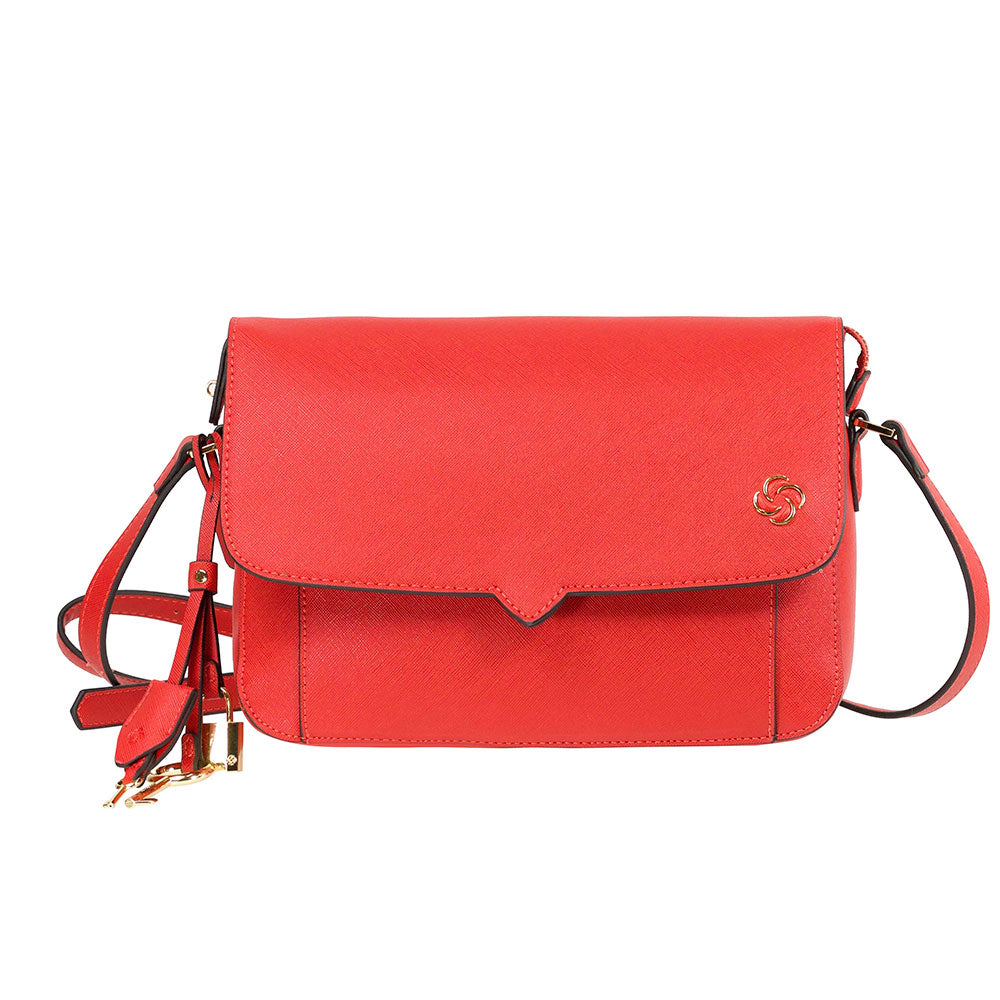 Cartera Miss Chic Shoulder Bag W / Flap Rojo