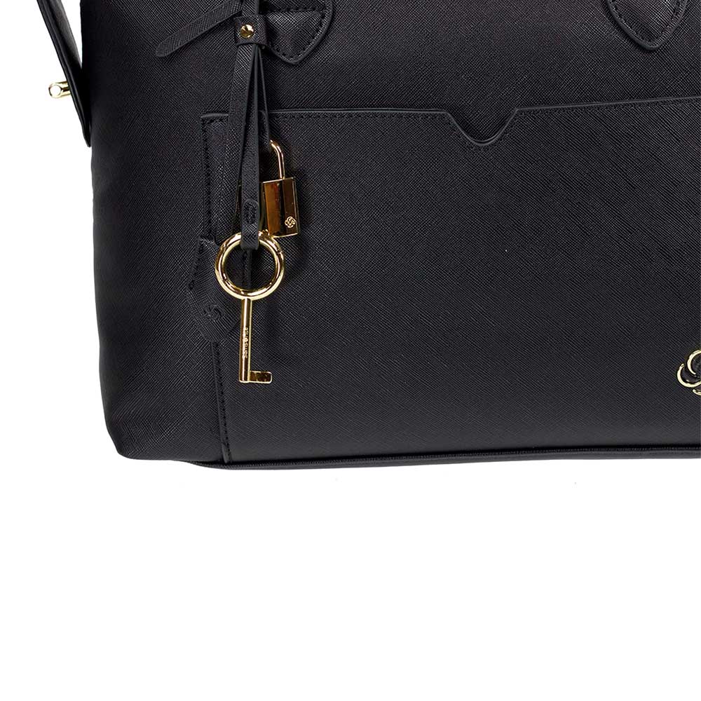 Cartera Miss Chic Shopping Bag M Negro