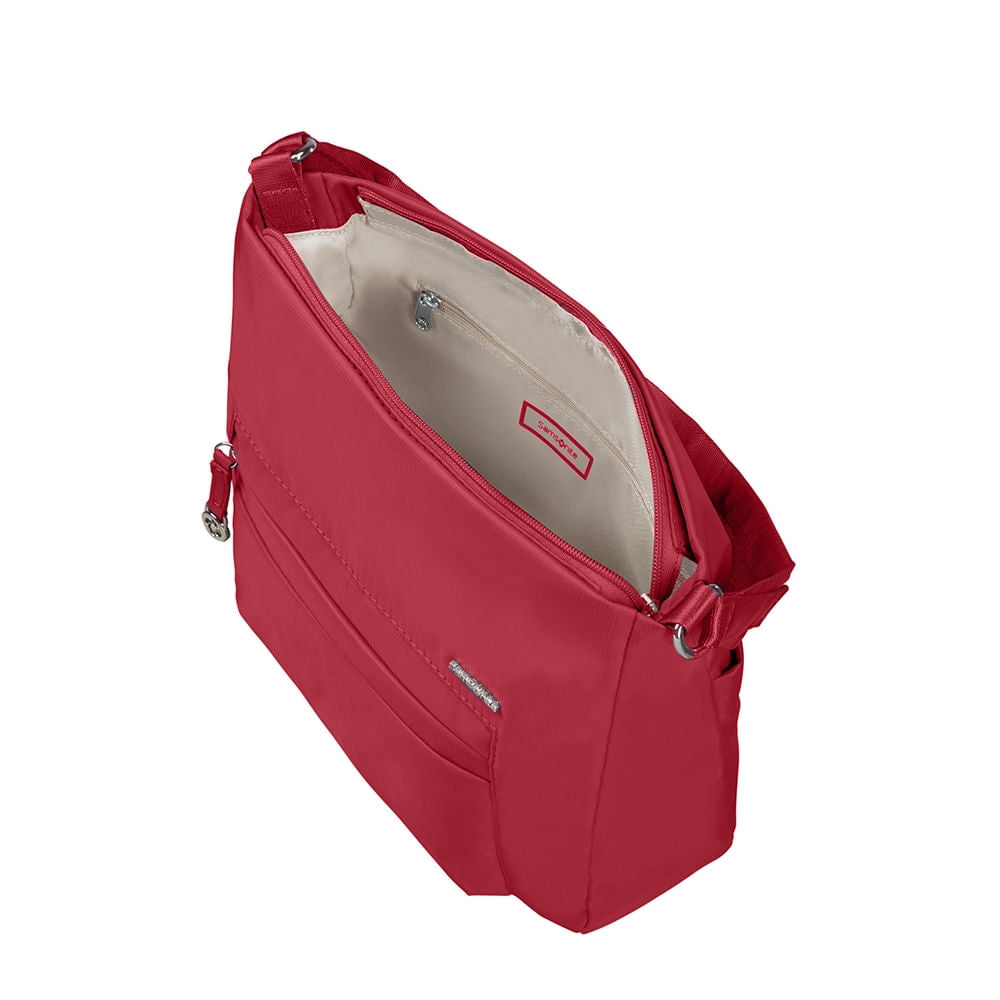  Bolsa Move 2.0 Vertical Hobo Mediana Dark Red 