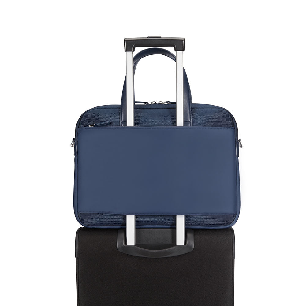 Maletín Openroad Chic Slim Bailhandle 15.6" Azul 0.74 Lts