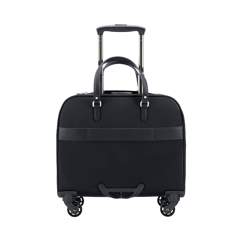  Maleta Suave Karissa Spinner Tote Mediana Black 