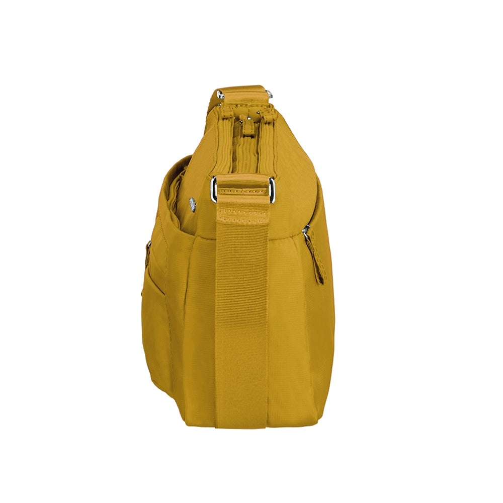  Bolsa Move 2.0 Horizontal Shoulder Bag + Flap Mustard Yellow 